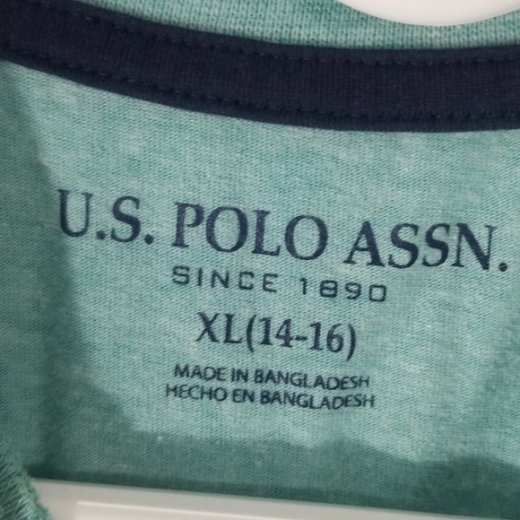 U.S. Polo Assn. Kids Casual Short Sleeve Tee. EUC. Size XL 14-16. - Picture 4 of 6
